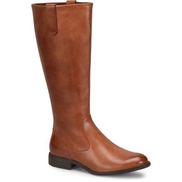 👢NWT $199 Børn Shaunie Saddler Leather Knee High Brown Boot Size 9M - Picture 2 of 14